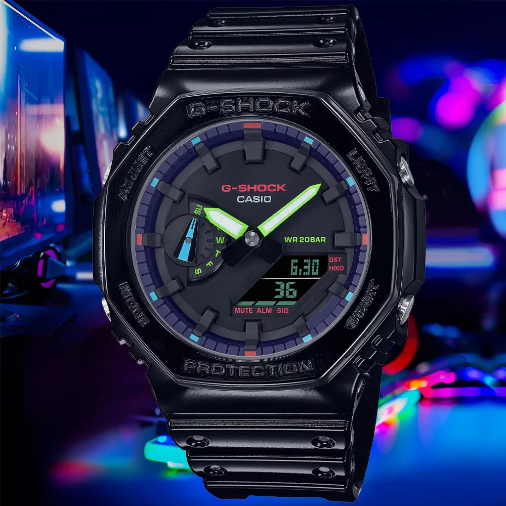 CASIO卡西歐 G-SHOCK 經典八角錶殼 時尚金屬雙顯腕錶 (多款任選) 歷史價格詳細信息