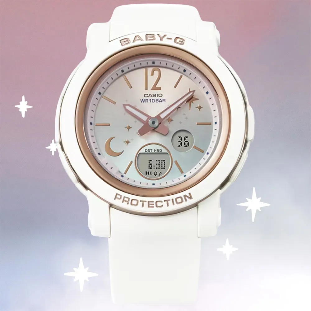 卡西歐 CASIO / BGA-290DS-2A /BABY-G系列 [官方直營] 易讀寬型錶面漸層色調夜空 歷史價格詳細信息