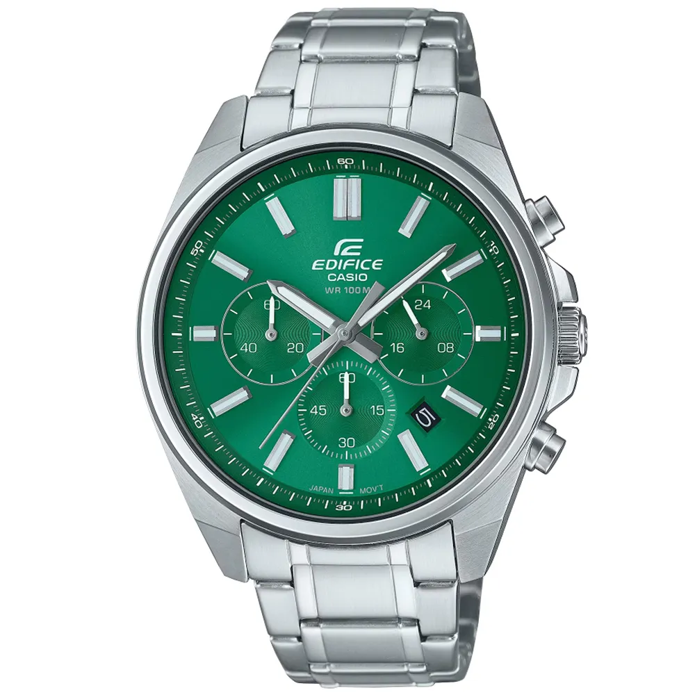 CASIO卡西歐 EDIFICE 經典時尚 輕薄運動腕錶 EFV-540DC-1CV 歷史價格詳細信息