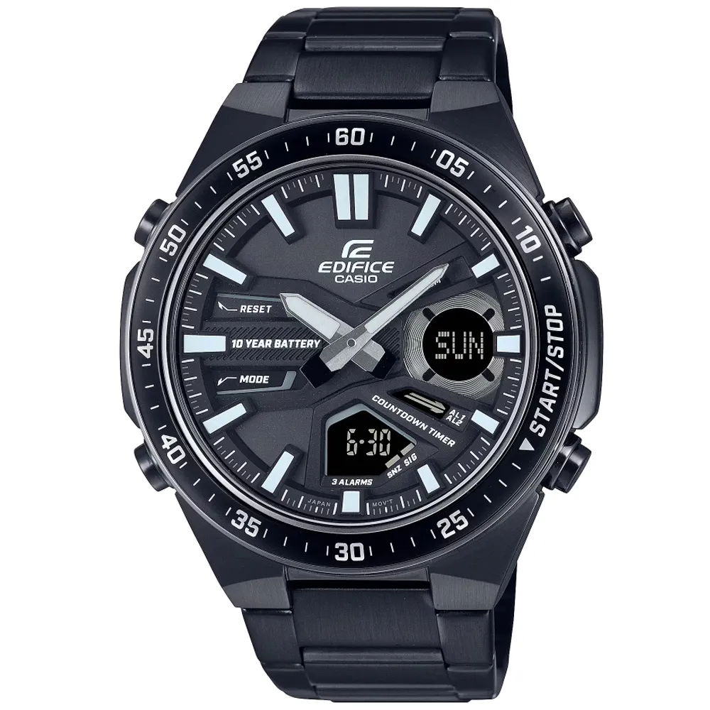 【CASIO 卡西歐】EDIFICE 雙LED燈賽車三眼腕錶 EFR-534RBP-1A 46mm 現代鐘錶 歷史價格詳細信息