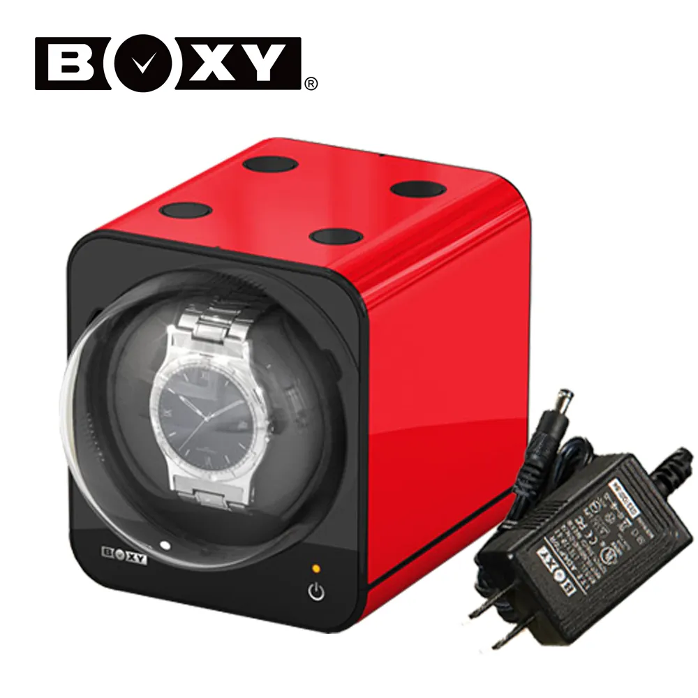 【BOXY手錶上鍊盒】【自由堆疊專利】【大錶專用】Fancy Brick系列 皮革 1支裝  棕色(不含變壓器) 歷史價格詳細信息