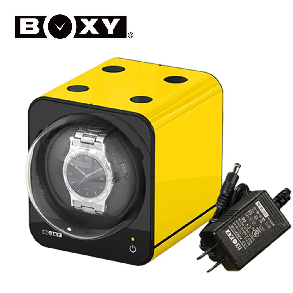 【BOXY手錶上鍊盒】【自由堆疊專利】【大錶專用】Fancy Brick系列 皮革 1支裝  棕色(不含變壓器) 歷史價格詳細信息