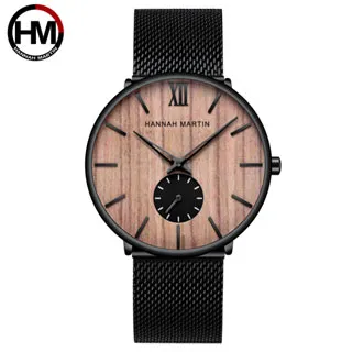 【HANNAH MARTIN】浩瀚博宇鑲鑽刻度設計米蘭帶男錶-HM-901 歷史價格詳細信息