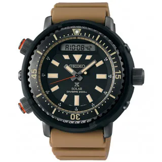 SEIKO 精工 Prospex 雙顯太陽能200米潛水錶-(H855-00C0SD/SNJ037P1) 歷史價格詳細信息