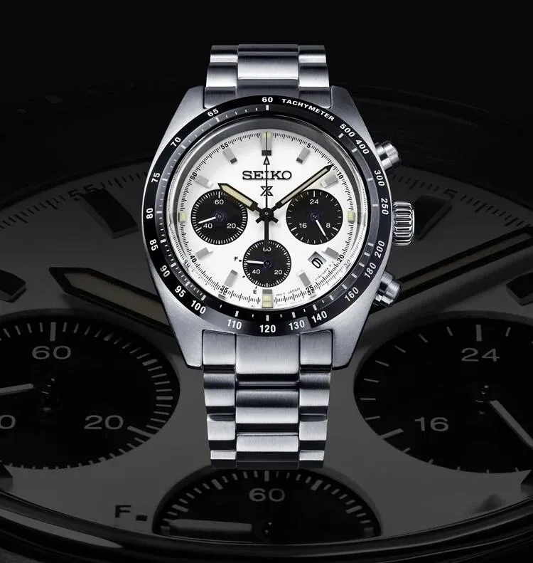 SEIKO 精工 Prospex 熊貓太陽能三眼計時男錶-棕x銀/39mmV192-0AF0Y(SSC817P1) 歷史價格詳細信息