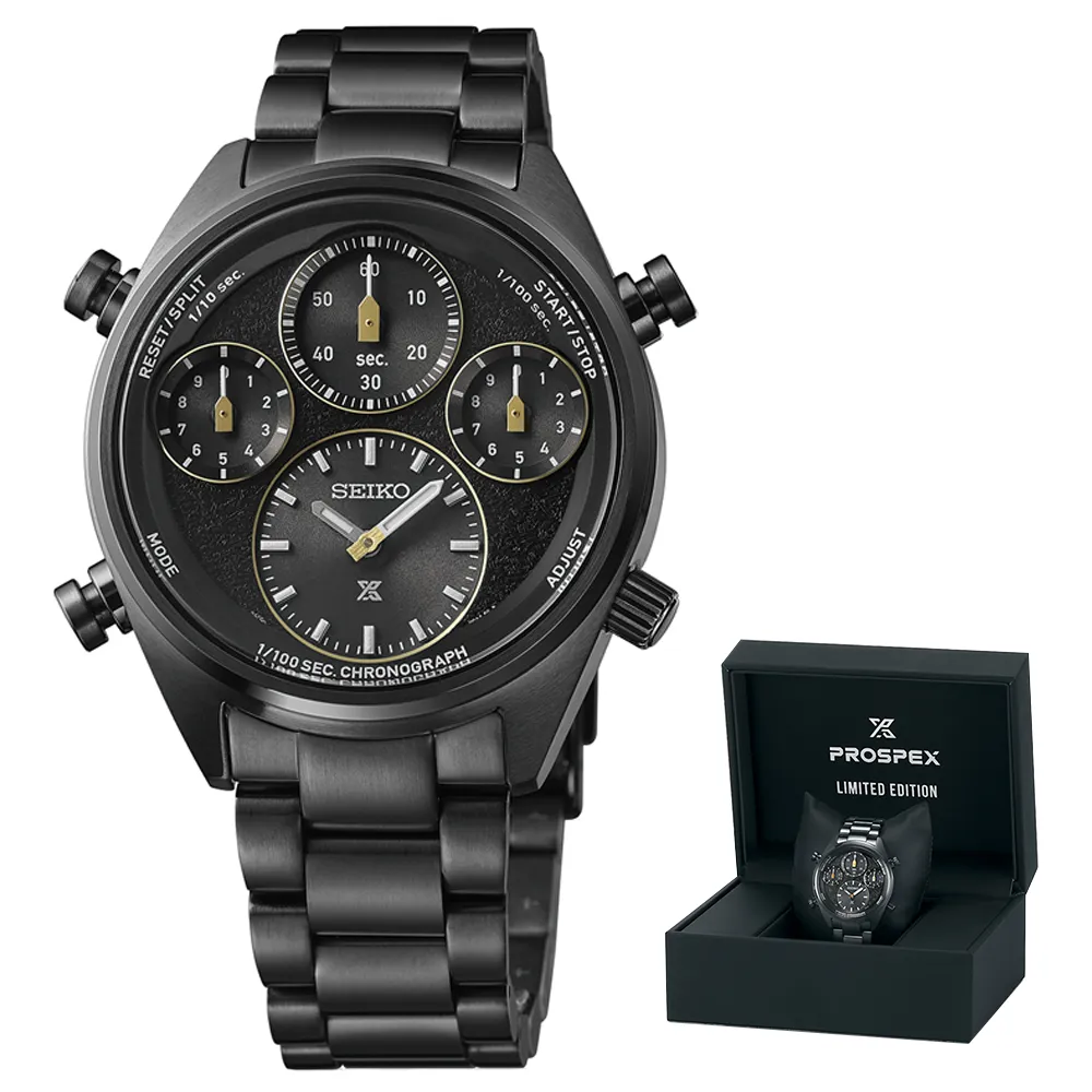 【SEIKO 精工】PROSPEX系列 SPEEDTIMER 太陽能計時腕錶 8A50-00A0S/SFJ001P1(SK034) 歷史價格詳細信息