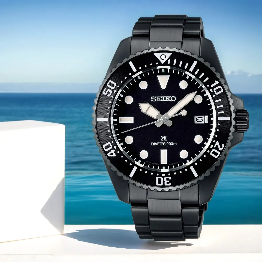 SEIKO 精工 PROSPEX 太陽能200米潛水手錶-41mm(SNE599P1/V157-00A0SD) 歷史價格詳細信息
