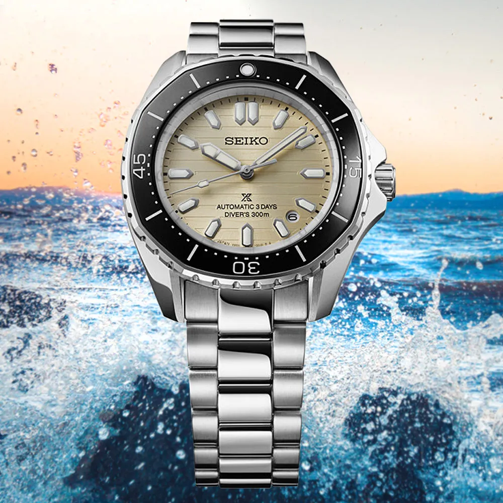 SEIKO 精工 Prospex 多邊形 三日鍊 300米潛水機械錶-藍面_SK028 SPB483J1/6R55-00J0B 歷史價格詳細信息