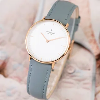 Nordgreen Native 本真 極夜黑時尚米蘭錶帶 深空灰殼×藍面 36mm (NR36GMMEBLNA) 歷史價格詳細信息