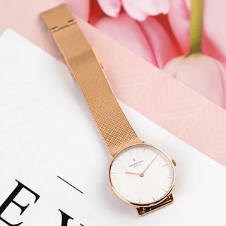 【Nordgreen】ND手錶 Native 本真 32mm 玫瑰金殼×薰衣草紫面 玫瑰金米蘭錶帶(NR32RGMERODL) 歷史價格詳細信息