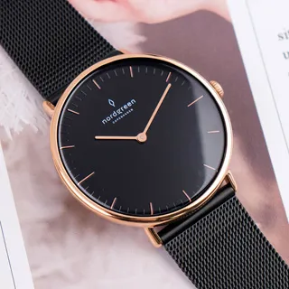Nordgreen Native 本真 極夜黑時尚米蘭錶帶 深空灰殼×藍面 36mm (NR36GMMEBLNA) 歷史價格詳細信息