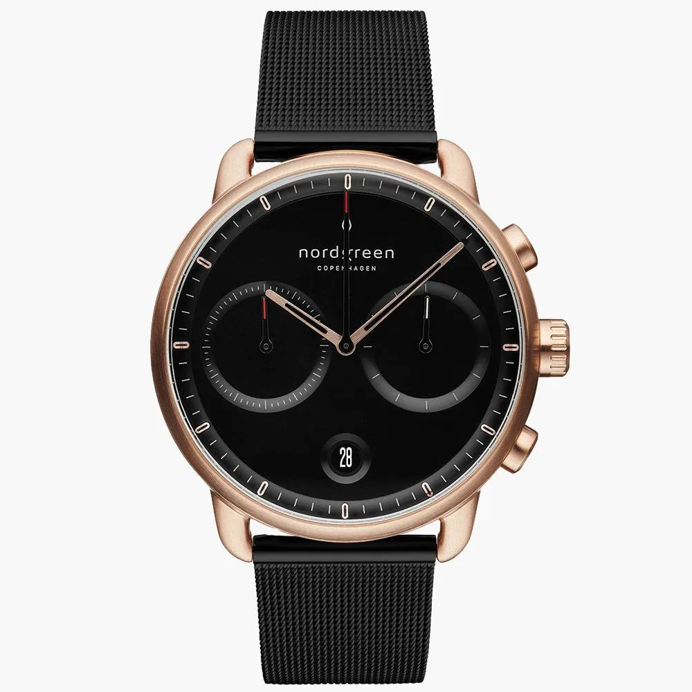 Nordgreen Pioneer | 皓白錶盤 - 霧霾藍純素皮革錶帶42mm/月光銀錶盤 歷史價格詳細信息