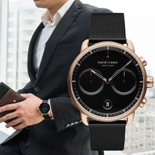 【Nordgreen】ND手錶 Pioneer 先鋒 42mm 深空灰殼×黑面 極夜黑米蘭錶帶(PI42GMMEBLBL) 歷史價格詳細信息