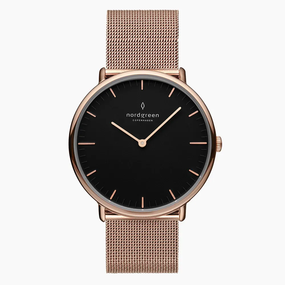 Nordgreen Native 本真 極夜黑時尚米蘭錶帶 深空灰殼×藍面 36mm (NR36GMMEBLNA) 歷史價格詳細信息