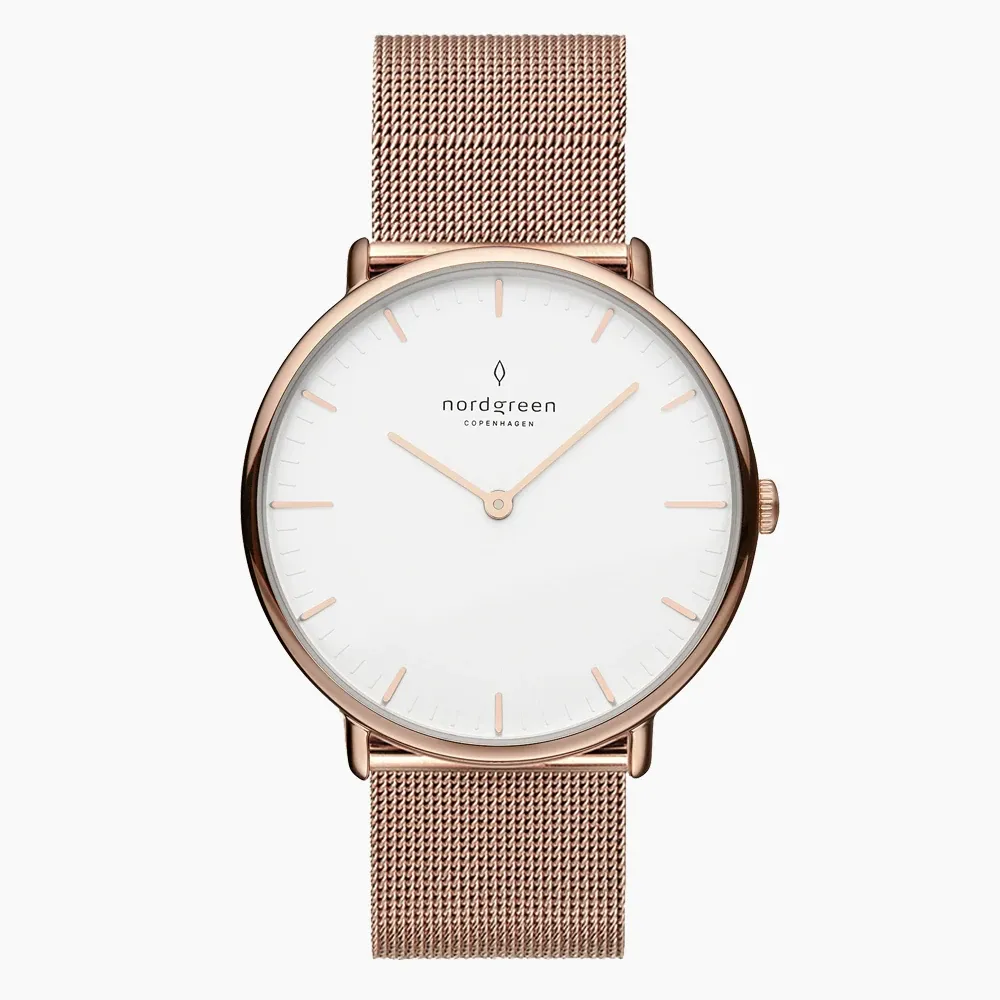 Nordgreen Native 本真 極夜黑時尚米蘭錶帶 深空灰殼×藍面 36mm (NR36GMMEBLNA) 歷史價格詳細信息