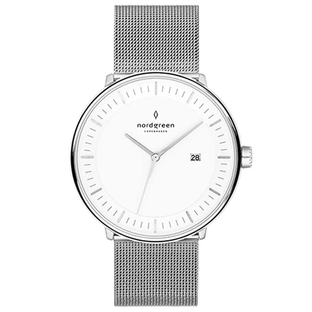 Nordgreen Philosopher 極黑鱷魚皮 40MM(PH40RGLEBCXX) 歷史價格詳細信息