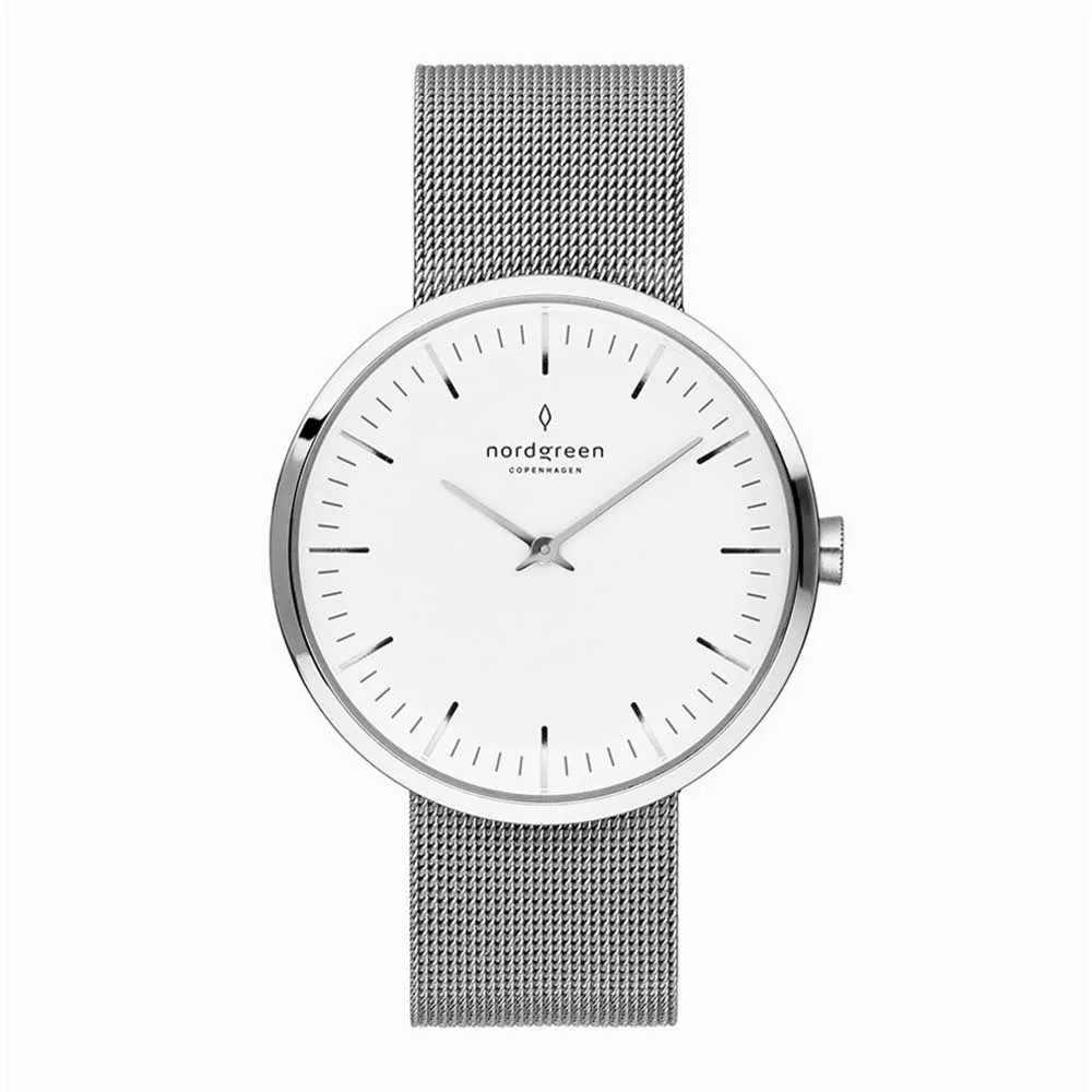 【Nordgreen】Infinity無限x玫瑰金 北歐藍尼龍帶腕錶 40mm(IN40RGNYNAXX) 歷史價格詳細信息