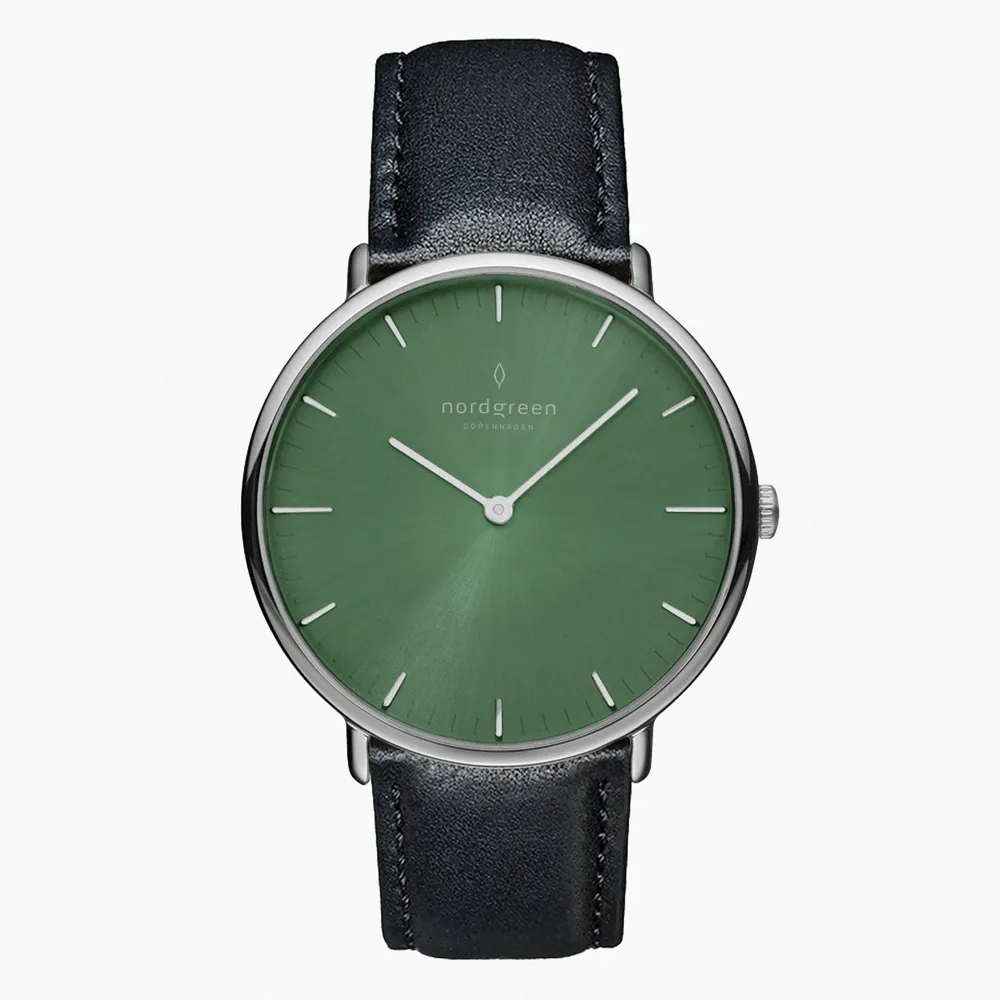 Nordgreen Native 本真 極夜黑時尚米蘭錶帶 深空灰殼×藍面 36mm (NR36GMMEBLNA) 歷史價格詳細信息