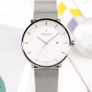 【Nordgreen】Philosopher哲學家x玫瑰金 北歐藍真皮錶帶腕錶 36mm(PH36RGLENAXX) 歷史價格詳細信息