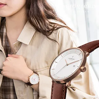 Nordgreen Philosopher - 玫瑰金框復古棕真皮36mm/40mm 歷史價格詳細信息