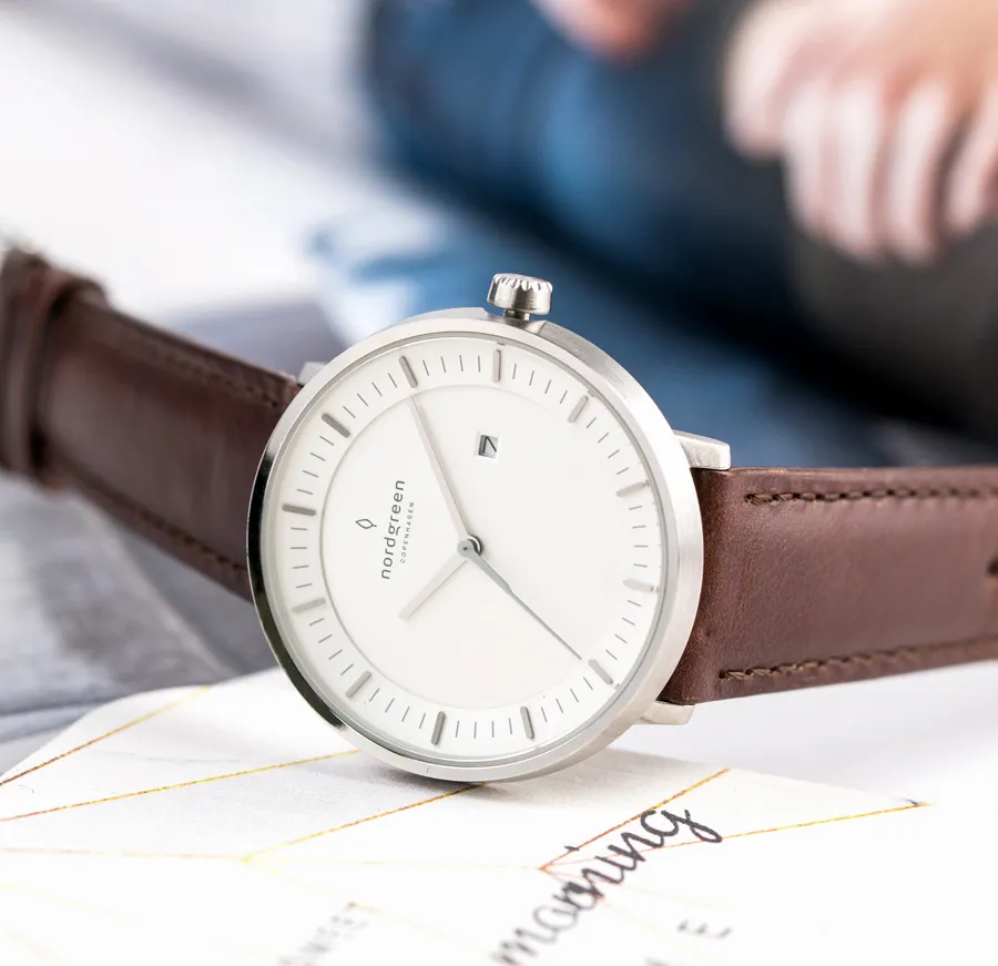 【Nordgreen】Philosopher哲學家x玫瑰金 北歐藍真皮錶帶腕錶 36mm(PH36RGLENAXX) 歷史價格詳細信息