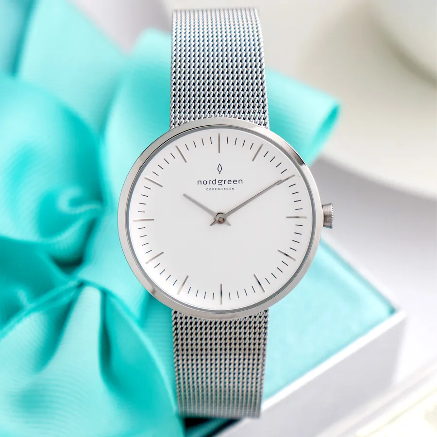 【Nordgreen】Infinity無限x玫瑰金 北歐藍尼龍帶腕錶 40mm(IN40RGNYNAXX) 歷史價格詳細信息