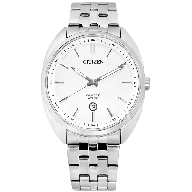 CITIZEN / BI5000-87E / 品味風尚 礦石強化玻璃 日期 日本機芯 不鏽鋼手錶 黑色 39mm 歷史價格詳細信息