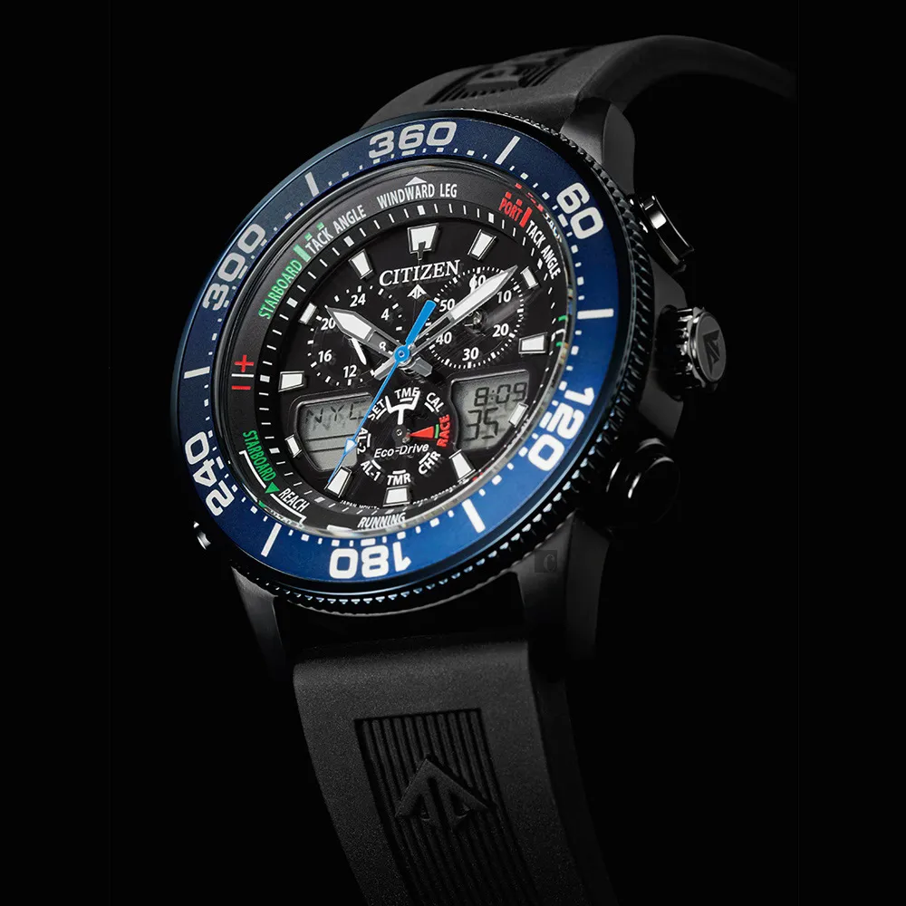 CITIZEN 星辰 限量Promaster光動能計時手錶-黑x綠圈/44.5mm CA0715-03E 歷史價格詳細信息