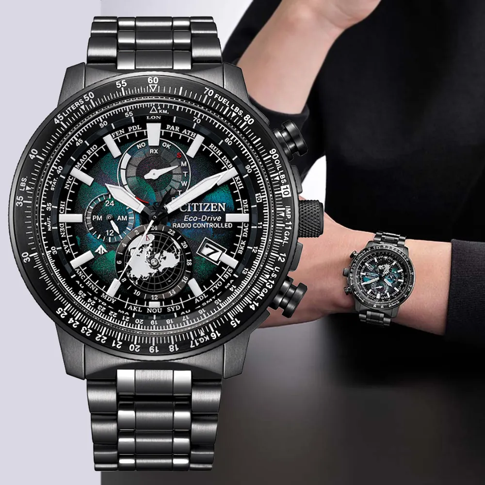 Citizen 星辰 Promaster 宇宙幻彩 光動能錶 電波錶 飛行滑尺 男錶-BY3005-56E 歷史價格詳細信息