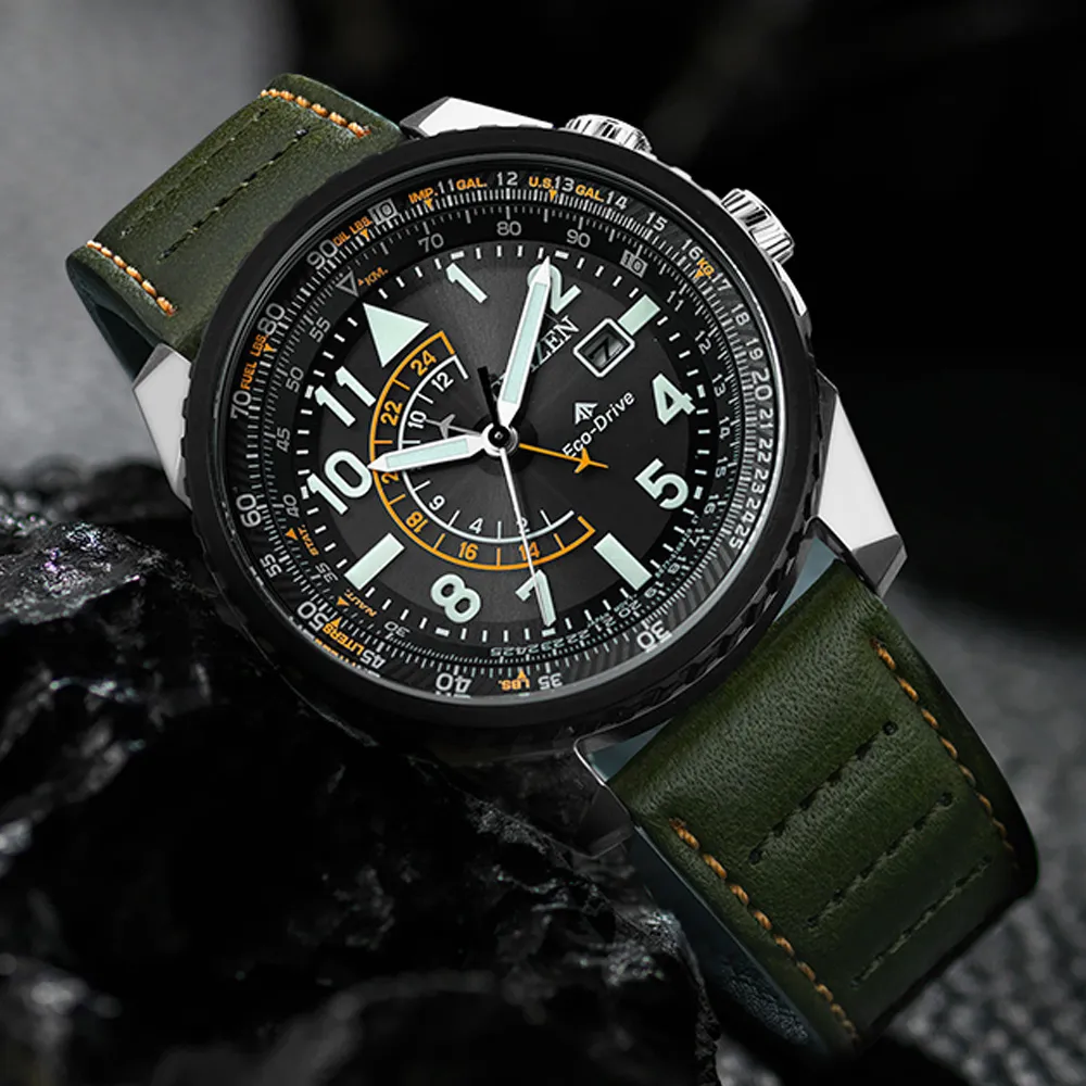 CITIZEN 星辰 PROMASTER 光動能 航空計算尺 電波對時腕錶-灰 BY3005-56G 歷史價格詳細信息