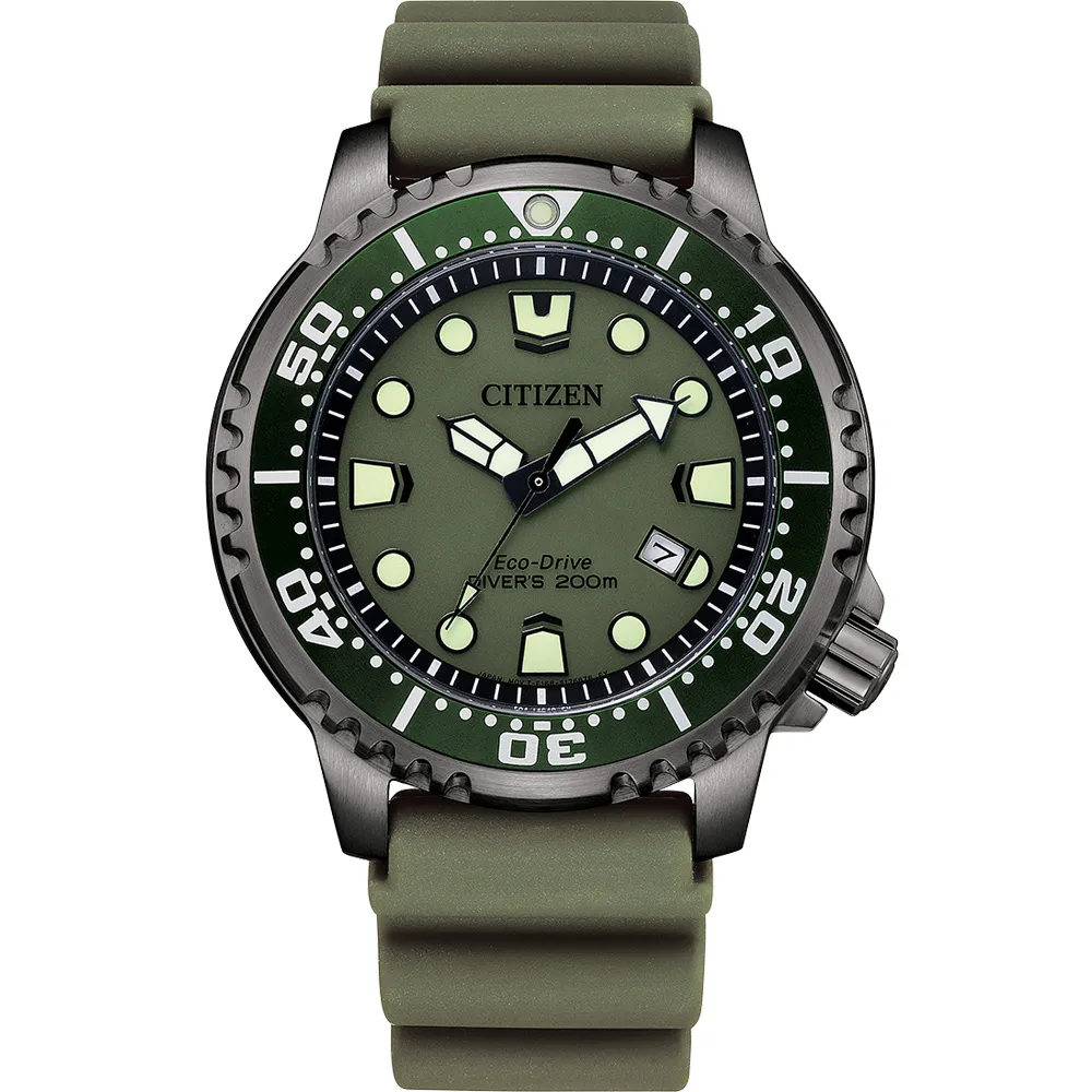 【CITIZEN 星辰】PROMASTER 深海渦輪光動能橡膠潛水腕錶/灰x玫瑰金框(BN0163-00H) 歷史價格詳細信息