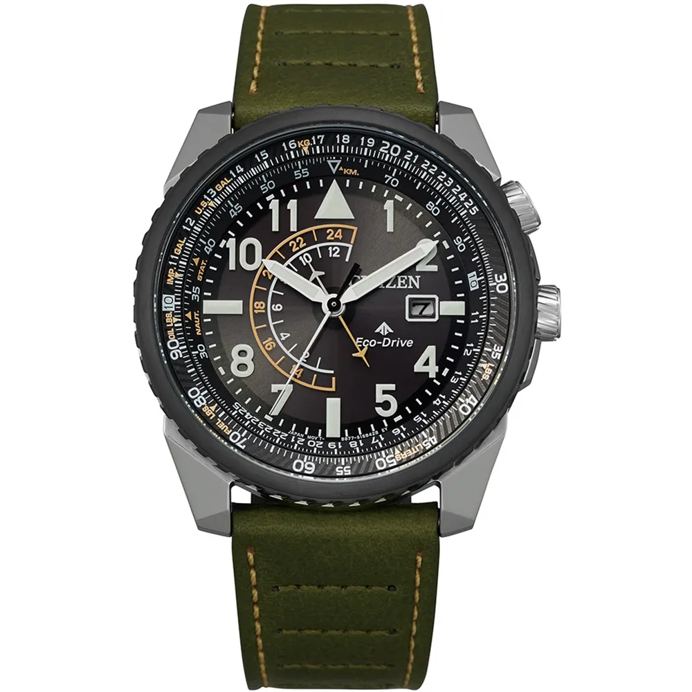 CITIZEN 星辰 PROMASTER 光動能 航空計算尺 電波對時腕錶-灰 BY3005-56G 歷史價格詳細信息