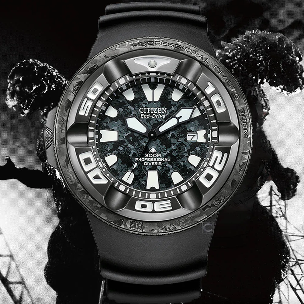 CITIZEN 星辰 PROMASTER 限量款光動能300米潛水錶/46mm/BJ8058-06L 歷史價格詳細信息