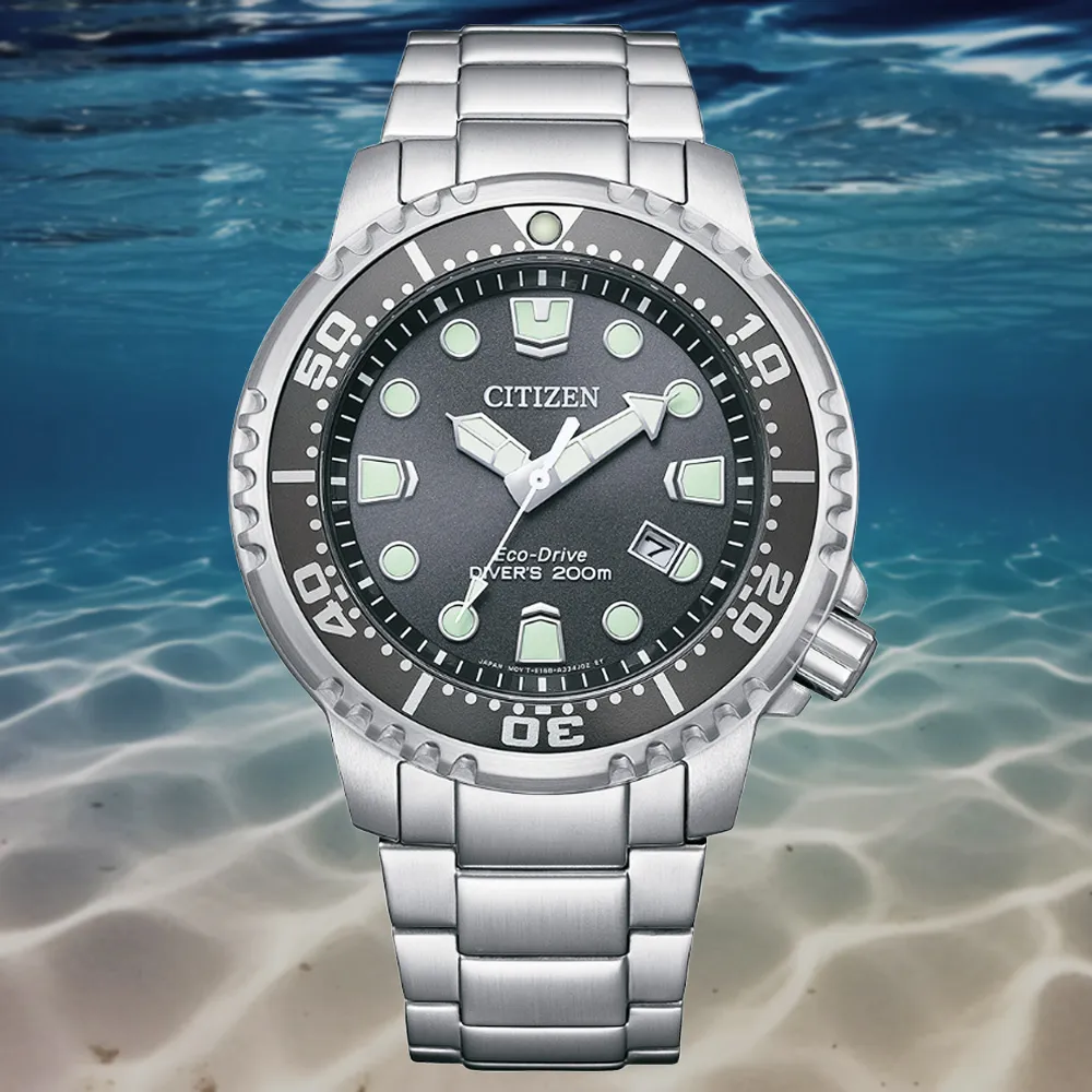 【CITIZEN】星辰 PROMASTER 光動能 鋼錶帶 CB5925-82X 電波 三眼計時男錶 45.4mm 黑/綠 歷史價格詳細信息