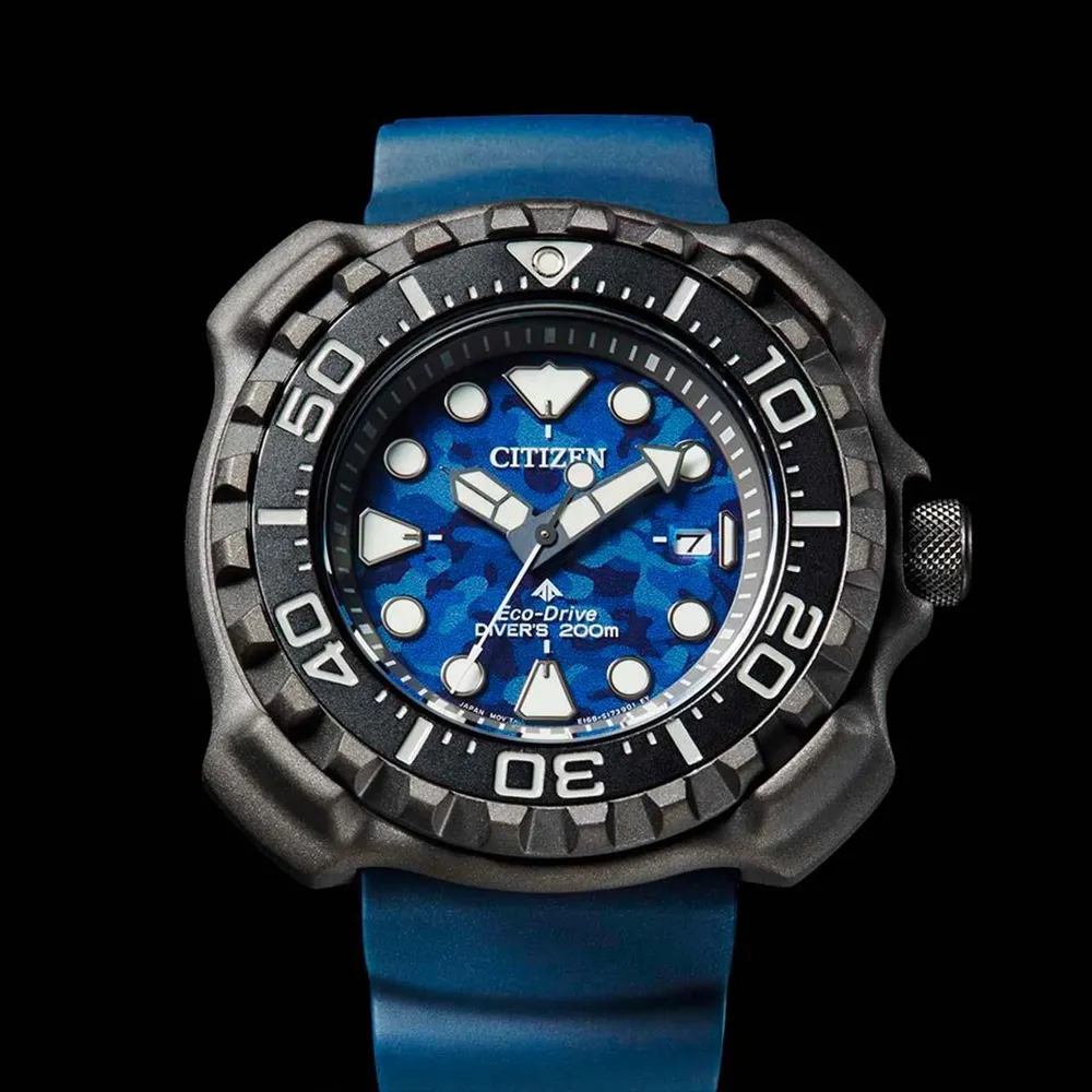 CITIZEN 星辰 PROMASTER 限定款鈦金屬光動能200米潛水錶/45.8mm/BN0226-10P 歷史價格詳細信息