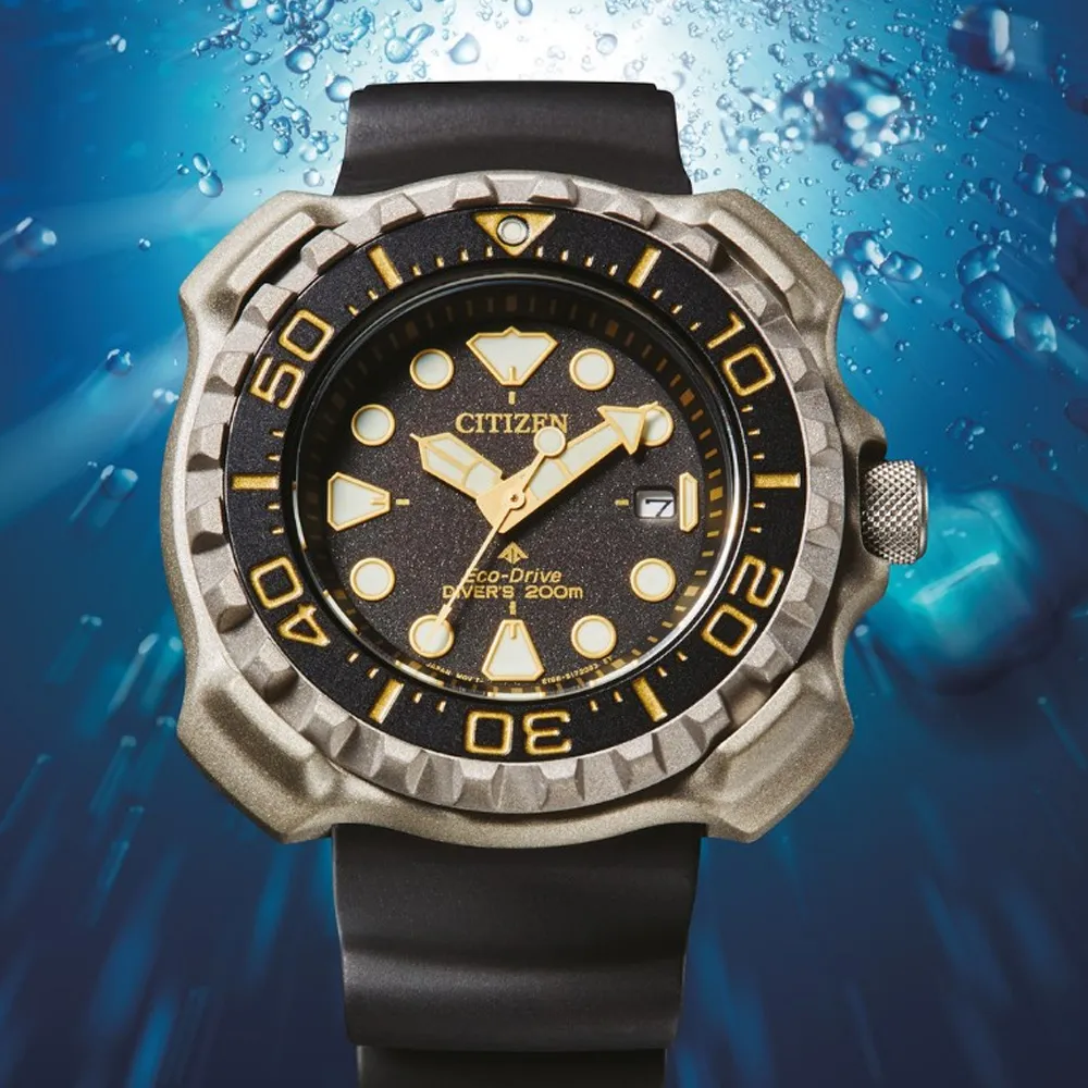 CITIZEN 星辰 PROMASTER 限定款鈦金屬光動能200米潛水錶/45.8mm/BN0226-10P 歷史價格詳細信息