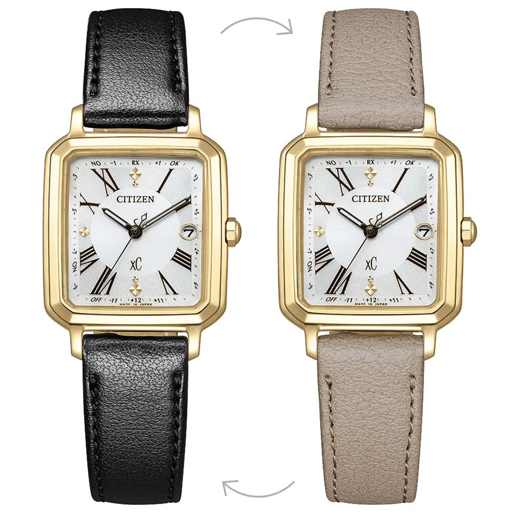 CITIZEN 星辰 xC 限量款光動能白蝶貝鈦金屬電波錶/櫻花粉紅金/29mm/ES9467-62W 歷史價格詳細信息