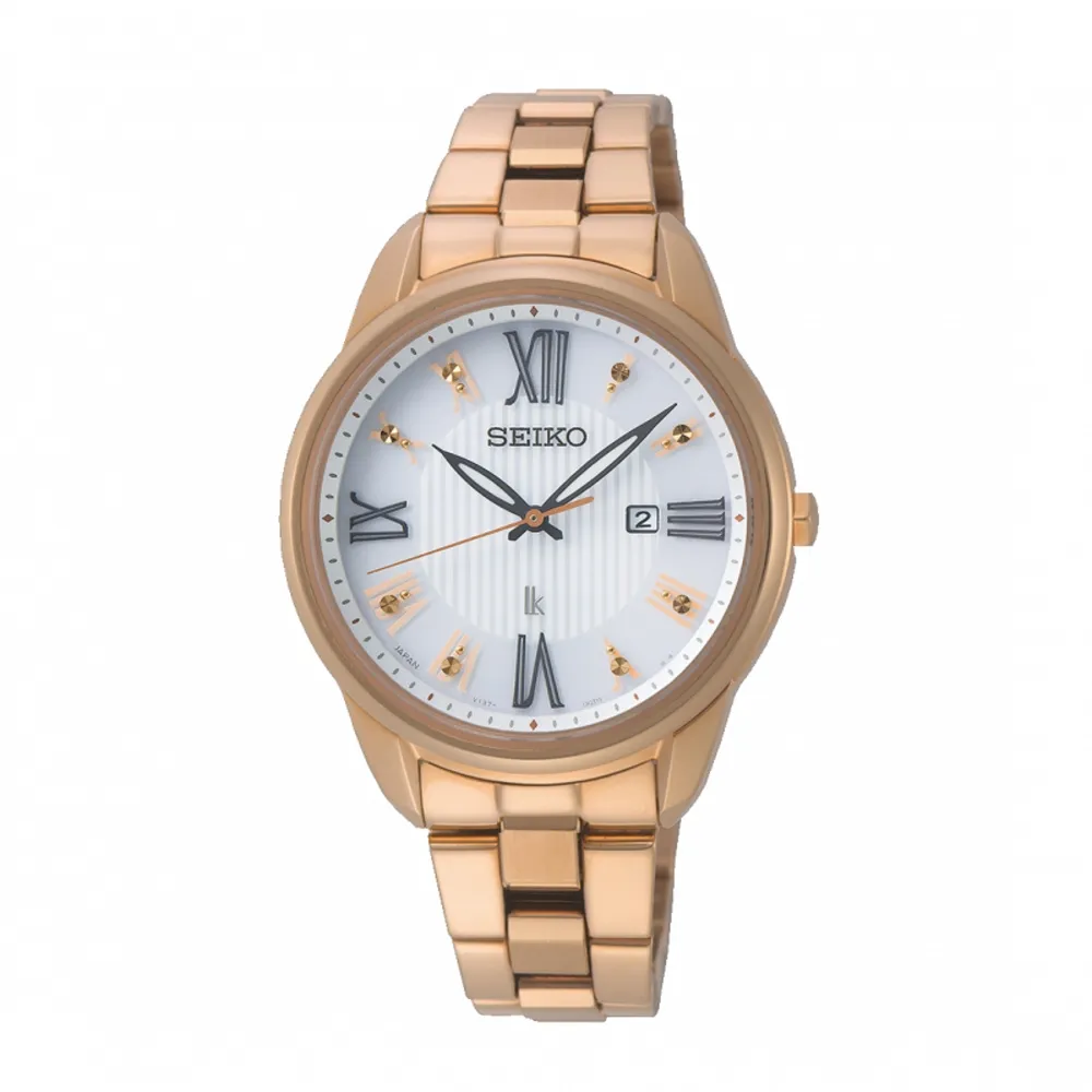 SEIKO LUKIA優雅酒桶型太陽能腕錶V117-0EE0U(SUP442J1) 歷史價格詳細信息