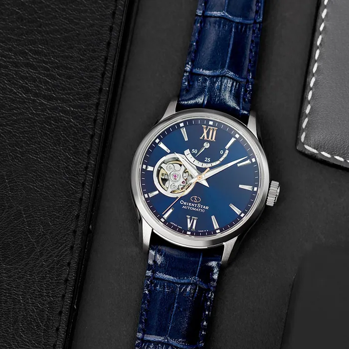 【ORIENT STAR】RE-AU0004B 東方之星 羅馬字 動力儲存 鋼錶帶 鏤空 機械男錶 黑/銀 39.3mm 歷史價格詳細信息