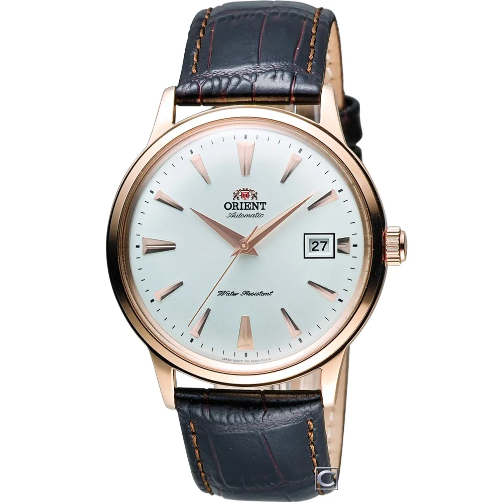 ORIENT 東方錶 DATE II 日期顯示機械錶 皮帶款 FAC08002F 綠色- 42mm 歷史價格詳細信息