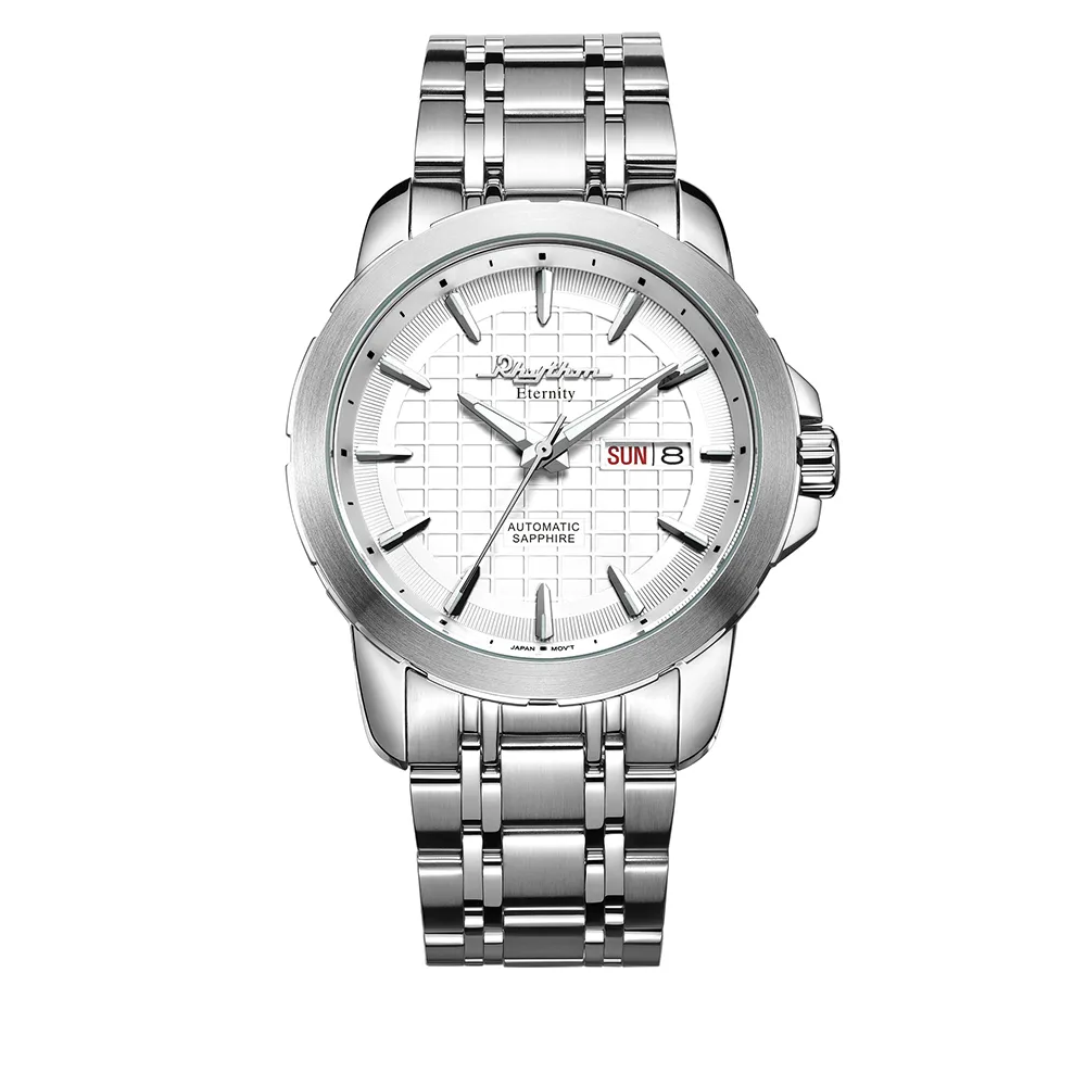 RHYTHM日本麗聲 時尚貝殼面鑲鑽日期顯示陶瓷腕錶-玫瑰金/半陶瓷錶帶 歷史價格詳細信息