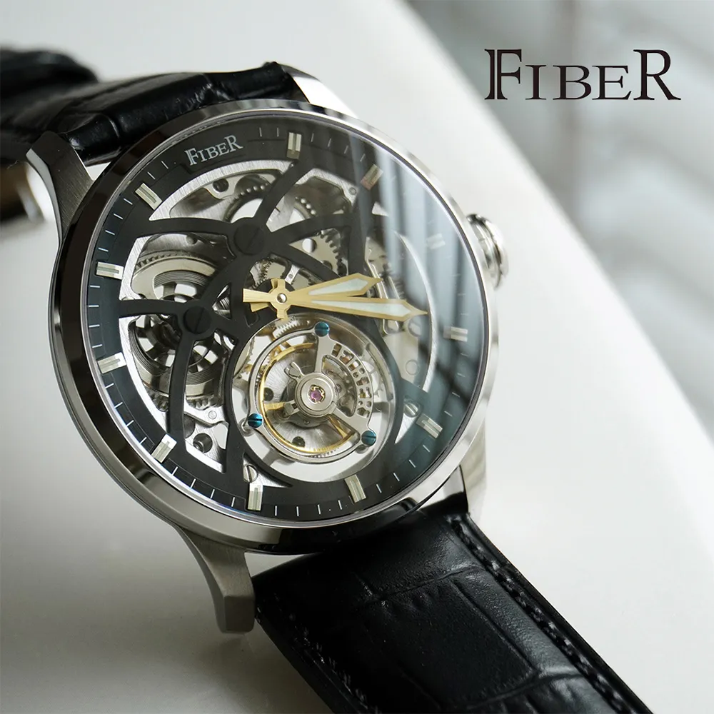 FIBER 法柏 競速先鋒系列 鏤空機械腕錶-黑×玫瑰金/41mm FB8017-1-02 歷史價格詳細信息