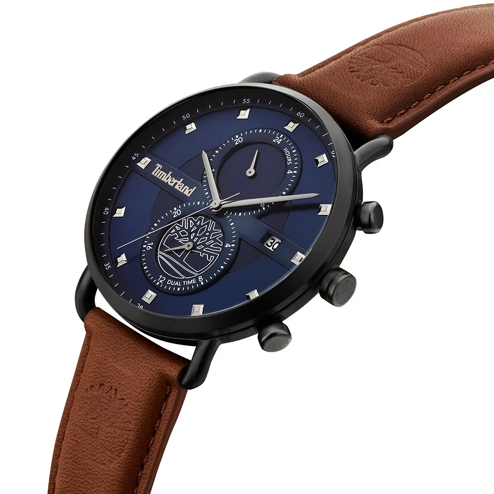 Timberland 天柏嵐 兩地時間多功能手錶-49mm TDWGF2100202 歷史價格詳細信息