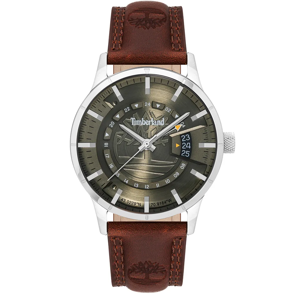Timberland 天柏嵐 兩地時間多功能手錶-49mm TDWGF2100202 歷史價格詳細信息