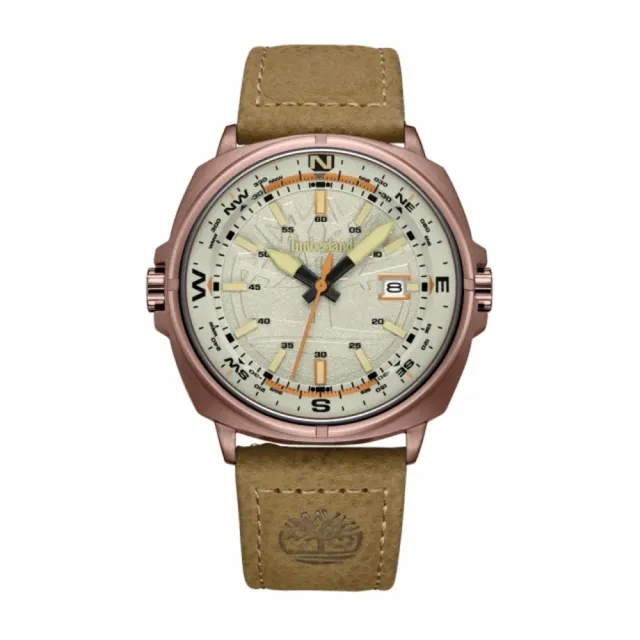 Timberland 男錶 BREAKHEART系列 47mm 皮帶組合 黑/小麥色 (TDWGB2201401) 歷史價格詳細信息