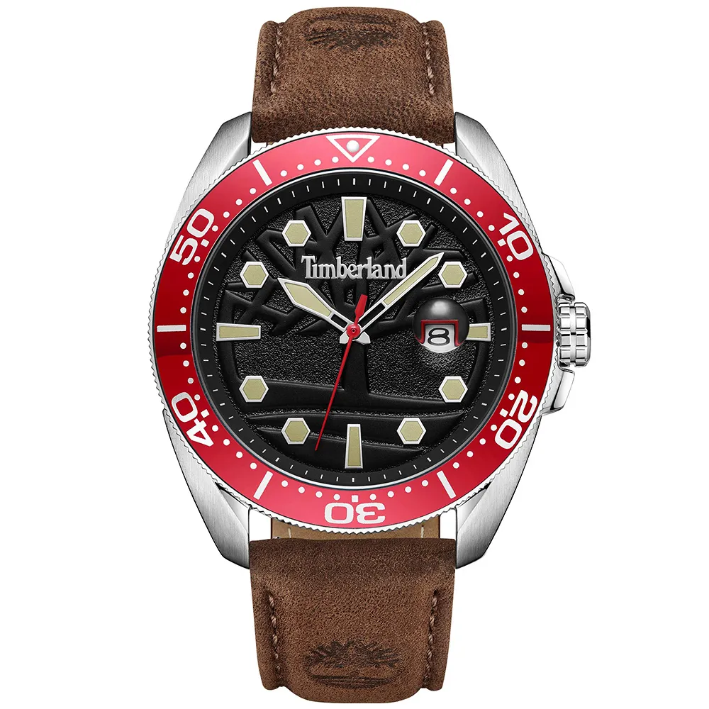 Timberland 天柏嵐 CARRIGAN系列 街頭風大樹夜光男錶-墨綠/48mm TDWGN2102903 歷史價格詳細信息