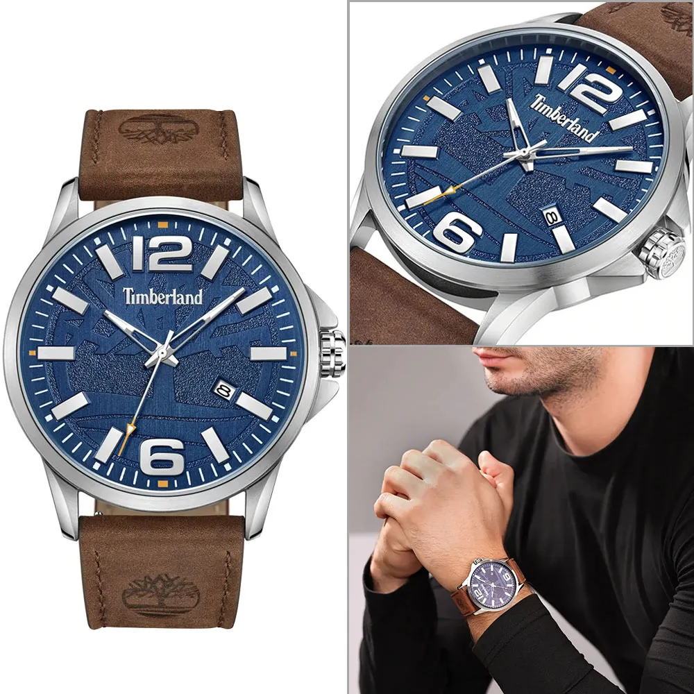 Timberland 天柏嵐 休閒時尚大三針鋼帶手錶-38mm/綠 TDWLG0030102 歷史價格詳細信息