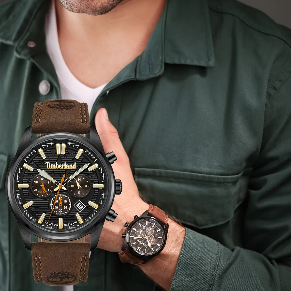 Timberland 男錶 NORTHBRIDGE系列 捍衛者腕錶 鋼帶-薄荷/白鋼45mm(TDWGG0030002) 歷史價格詳細信息