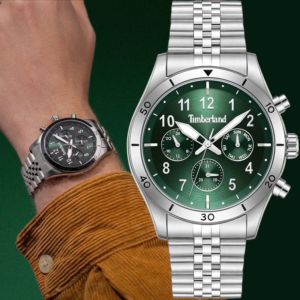 Timberland 天柏嵐 多功能日期手錶-46mm TDWGF2100401 歷史價格詳細信息