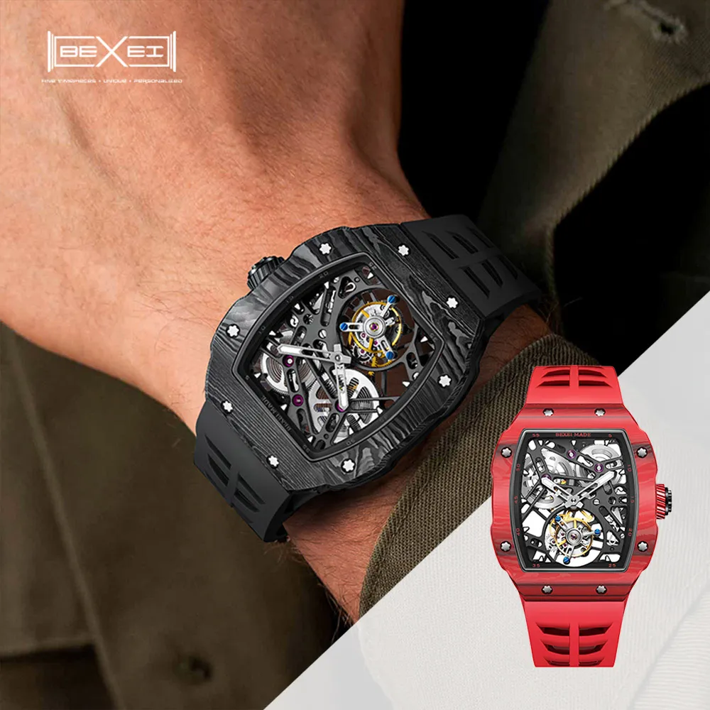 BEXEI 貝克斯 9123 御傳系列 懸浮陀飛輪 手動上鍊 動力儲存 機械錶 43.2mm 歷史價格詳細信息